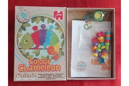 Jumbo Colour Chameleon - Colour Matching Children's Game COMPLETE Jumbo Colour Chameleon - Colour Matching Children's Game COMPLETE