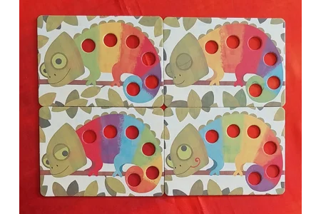 Jumbo Colour Chameleon - Colour Matching Children's Game COMPLETE Jumbo Colour Chameleon - Colour Matching Children's Game COMPLETE