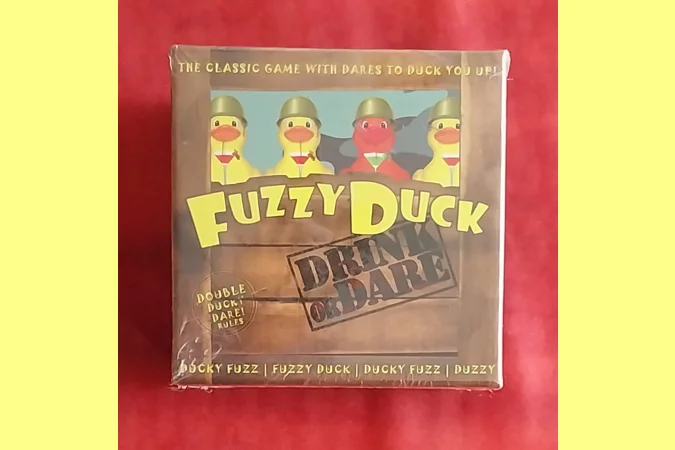Funtime Fuzzy Duck Drink Or Dare Party Game NEW Sealed Funtime Fuzzy Duck Drink Or Dare Party Game NEW Sealed