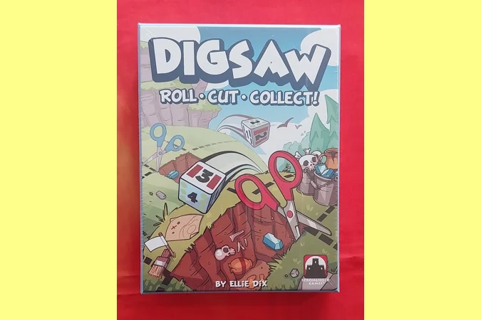 Stronghold Games Digsaw Roll - Cut - Collect! Board Game NEW Sealed Stronghold Games Digsaw Roll - Cut - Collect! Board Game NEW Sealed