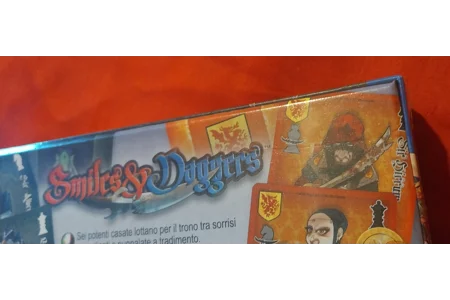 Giochi Uniti Smiles & Daggers Family Strategy Board Game NEW Giochi Uniti Smiles & Daggers Family Strategy Board Game NEW