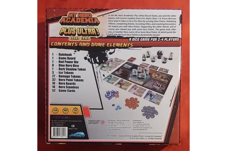 Jasco Games My Hero Academia Plus Ultra! Board Game PLAYABLE