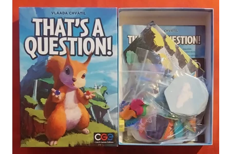 Czech Games Edition CGE That's A Question! Family Board Game COMPLETE