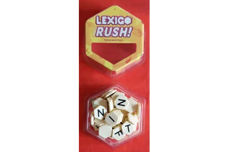 Game Box Lexigo Rush! Tile Placing Family Word Game COMPLETE Game Box Lexigo Rush! Tile Placing Family Word Game COMPLETE