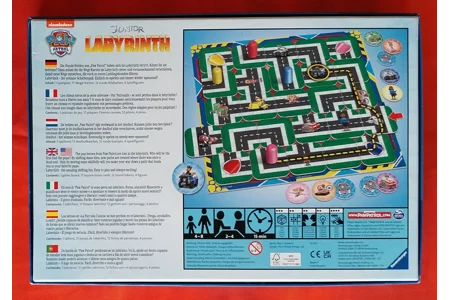 Ravensburger Labyrinth Paw Patrol Family Children's Board Game COMPLETE Ravensburger Labyrinth Paw Patrol Family Children's Board Game COMPLETE