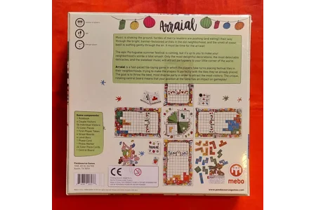 Pandasaurus Games Arraial Family Board Game NEW
