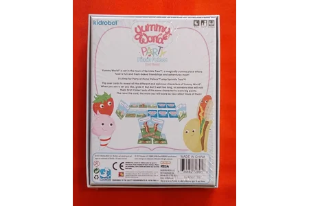Wizkidz Yummy World Party At Picnic Palace Children's Card Game NEW