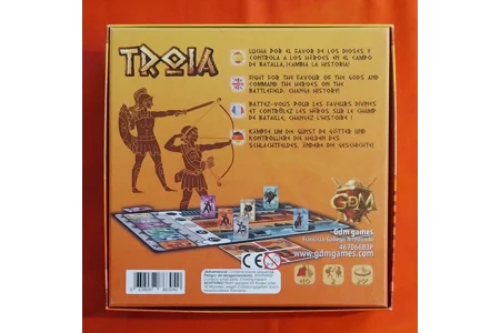 GDM Games Troia Strategy Family Board Game COMPLETE GDM Games Troia Strategy Family Board Game COMPLETE