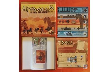 GDM Games Troia Strategy Family Board Game COMPLETE GDM Games Troia Strategy Family Board Game COMPLETE