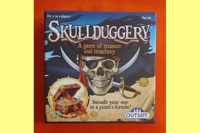 Outset Skullduggery Family Card Game - A Game Of Treasure & Treachery - COMPLETE
