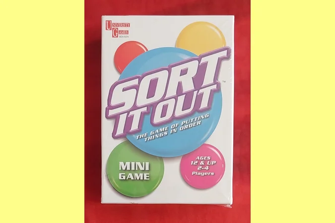 University Games Sort It Out! Mini Game Family Card Game NEW University Games Sort It Out! Mini Game Family Card Game NEW