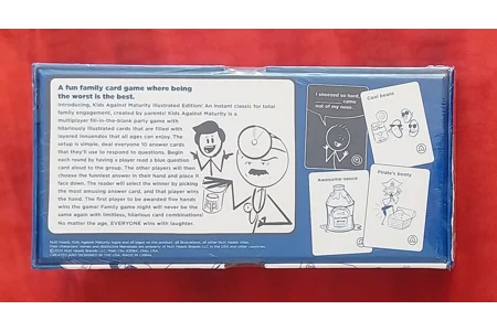 Kids Against Maturity Family Card Game - Illustrated Edition NEW Kids Against Maturity Family Card Game - Illustrated Edition NEW