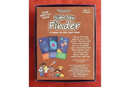 Rangerland Jr Night Sky Finder Card Game Cosmic Go-FIsh PLAYABLE Rangerland Jr Night Sky Finder Card Game Cosmic Go-FIsh PLAYABLE
