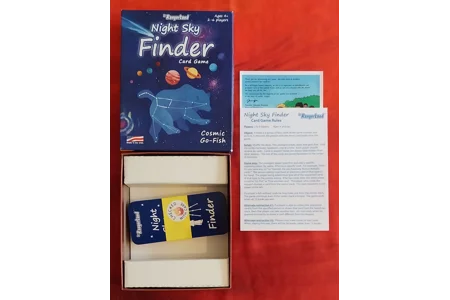 Rangerland Jr Night Sky Finder Card Game Cosmic Go-FIsh PLAYABLE Rangerland Jr Night Sky Finder Card Game Cosmic Go-FIsh PLAYABLE