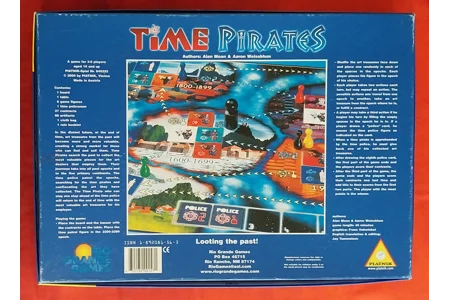 Rio Grande Games Time Pirates Vintage (2000) Family Strategy Board Game COMPLETE