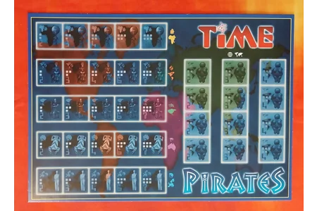 Rio Grande Games Time Pirates Vintage (2000) Family Strategy Board Game COMPLETE