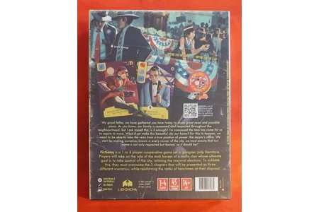 Ludonova Fictions: Memoirs Of A Gangster A Cooperative Family Game NEW
