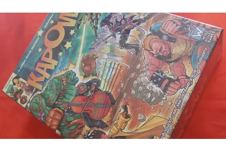 Wise Wizard Games Kapow! Volume 2 Comic Inspired Buildable Dice Game NEW Sealed