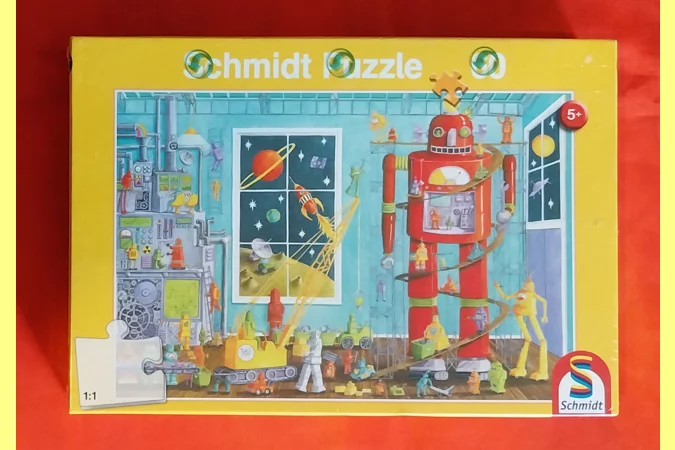 Schmidt Puzzle - Robot 60 Piece Jigsaw Puzzle NEW Schmidt Puzzle - Robot 60 Piece Jigsaw Puzzle NEW