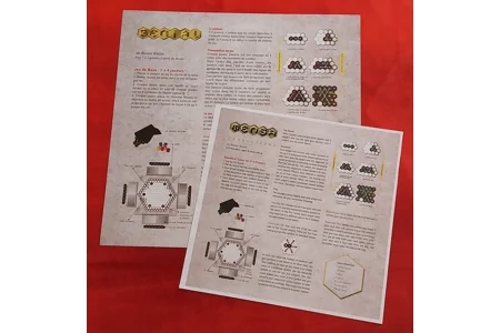 Sophisticated Games Simply Intelligent Mensa Connections Board Game COMPLETE French Edition