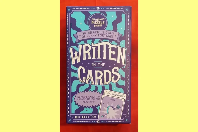Professor Puzzle Games Written In The Cards The Hilarious Game Of Funny Fortunes COMPLETE Professor Puzzle Games Written In The Cards The Hilarious Game Of Funny Fortunes COMPLETE