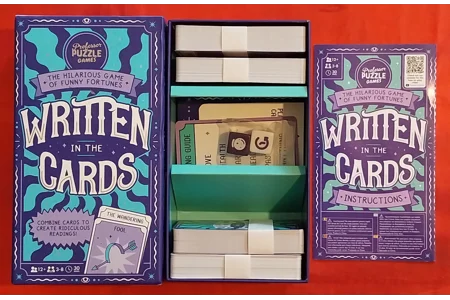 Professor Puzzle Games Written In The Cards The Hilarious Game Of Funny Fortunes COMPLETE Professor Puzzle Games Written In The Cards The Hilarious Game Of Funny Fortunes COMPLETE