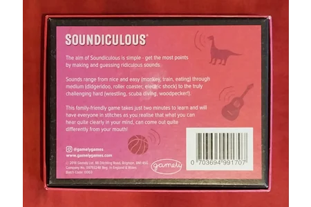 Gamely Soundiculous Family Card Game COMPLETE Gamely Soundiculous Family Card Game COMPLETE