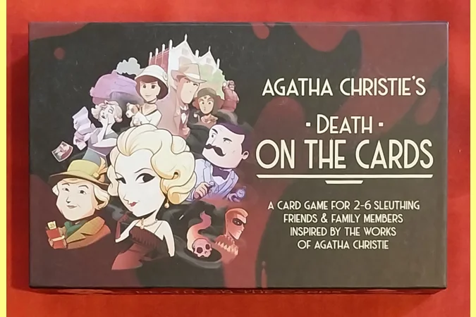 Agatha Christie's Death On The Cards Card Game COMPLETE
