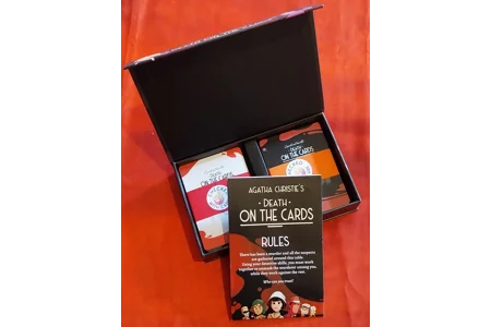 Agatha Christie's Death On The Cards Card Game COMPLETE