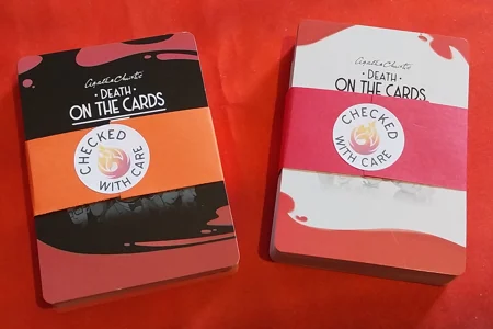 Agatha Christie's Death On The Cards Card Game COMPLETE