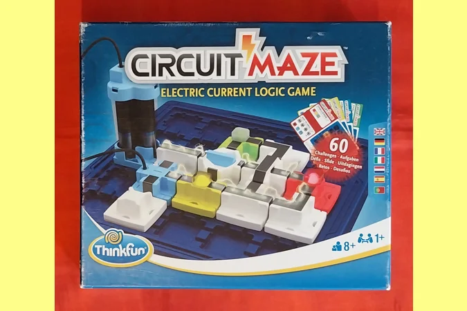 Thinkfun Circuit Maze Electric Current Logic Game COMPLETE