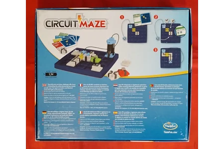 Thinkfun Circuit Maze Electric Current Logic Game COMPLETE