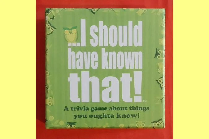 Hygge Games I Should Have Known That Trivia Card Game COMPLETE Hygge Games I Should Have Known That Trivia Card Game COMPLETE