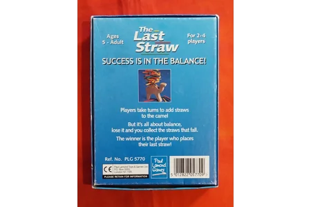 Paul Laomnd Games The Last Straw Game - Success Is In The Balance COMPLETE Paul Laomnd Games The Last Straw Game - Success Is In The Balance COMPLETE