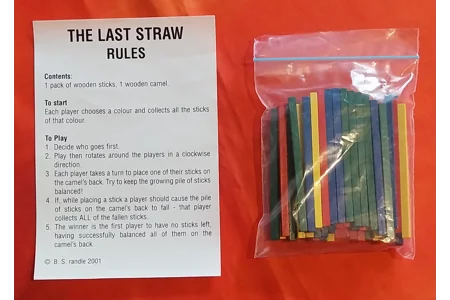 Paul Laomnd Games The Last Straw Game - Success Is In The Balance COMPLETE Paul Laomnd Games The Last Straw Game - Success Is In The Balance COMPLETE