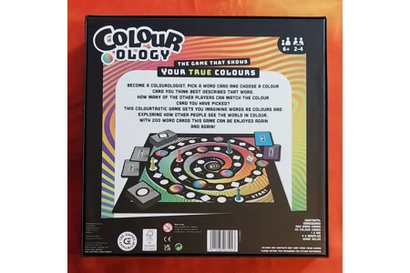 Cartamundi Colour Ology Family Board Game COMPLETE Cartamundi Colour Ology Family Board Game COMPLETE