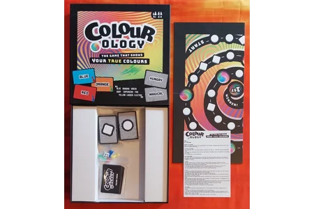 Cartamundi Colour Ology Family Board Game COMPLETE Cartamundi Colour Ology Family Board Game COMPLETE