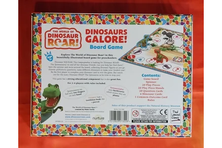 Natural History Museum Dinosaurs Galore! Educational Board Game COMPLETE Natural History Museum Dinosaurs Galore! Educational Board Game COMPLETE