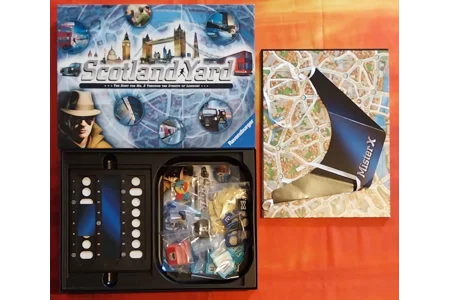 Ravensburger Scotland Yard The Hunt For Mr X Board Game COMPLETE Ravensburger Scotland Yard The Hunt For Mr X Board Game COMPLETE