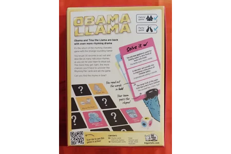 Big Potato Games Obama Llama Party Card Game COMPLETE Big Potato Games Obama Llama Party Card Game COMPLETE