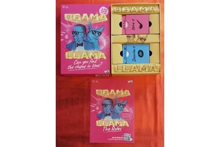 Big Potato Games Obama Llama Party Card Game COMPLETE Big Potato Games Obama Llama Party Card Game COMPLETE