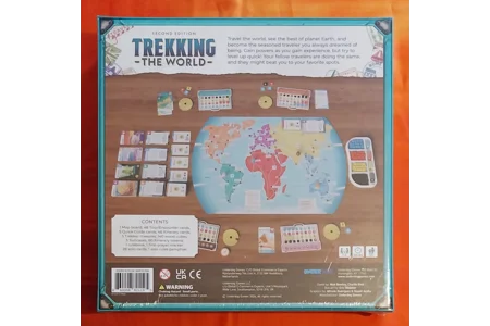 Underdog Games Trekking The World Second Edition Family Board Game NEW Underdog Games Trekking The World Second Edition Family Board Game NEW