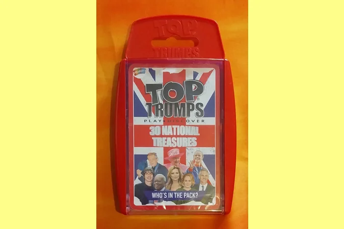 Winning Moves Top Trumps Family Card Game - National Treasures NEW Winning Moves Top Trumps Family Card Game - National Treasures NEW