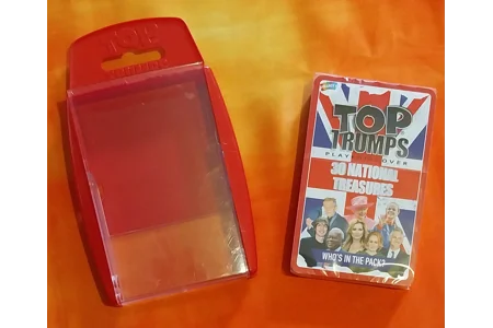 Winning Moves Top Trumps Family Card Game - National Treasures NEW Winning Moves Top Trumps Family Card Game - National Treasures NEW