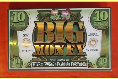Ravensburger Big Money Board Game of Risky Rolls & Fabulous Fortunes COMPLETE