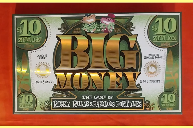Ravensburger Big Money Board Game of Risky Rolls & Fabulous Fortunes COMPLETE
