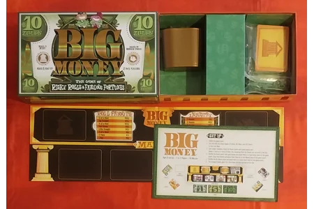 Ravensburger Big Money Board Game of Risky Rolls & Fabulous Fortunes COMPLETE