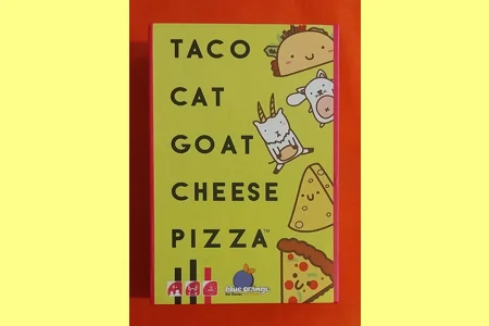 Blue Orange Taco Cat Goat Cheese Pizza Family Card Game COMPLETE