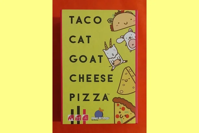 Blue Orange Taco Cat Goat Cheese Pizza Family Card Game COMPLETE