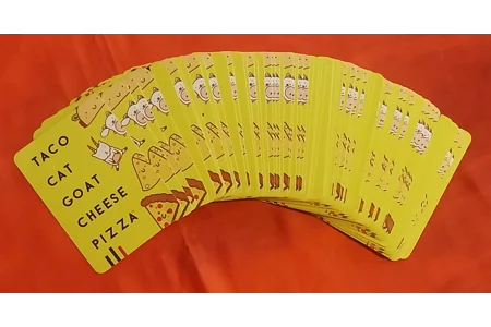 Blue Orange Taco Cat Goat Cheese Pizza Family Card Game COMPLETE